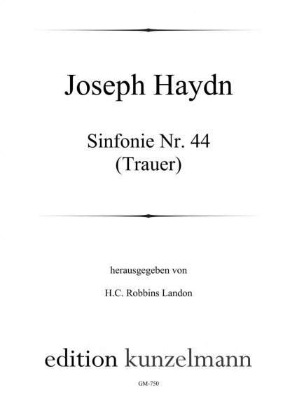 Sinfonie Nr.44 (Trauer)