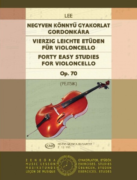 Forty Easy Studies for Violoncello Op. 70