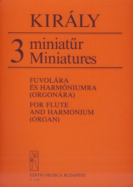 3 Miniaturen für Flöte und Harmonium (Orgel)