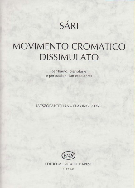 Movimento cromatico dissimulato per flauto, pian per flauto, pianoforte e percussioni