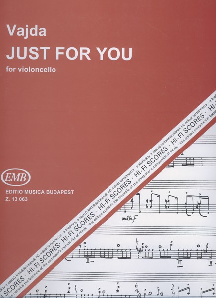 Just for You für Violoncello für Violoncello