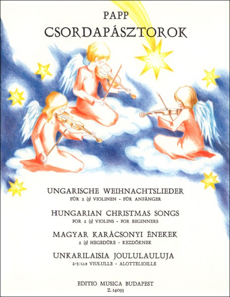 Hungarian Christmas Songs for Beginners for 2 (3) Violins - für 2 (3) Violinen