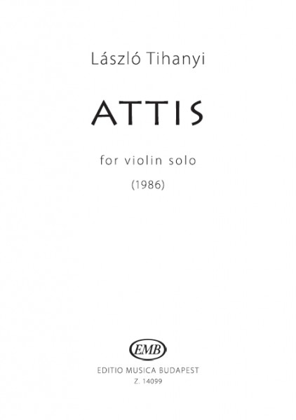 Attis for Violon Solo