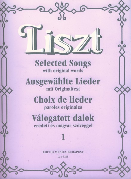 Ausgewahlte Lieder I mit Originaltext mit Originaltext