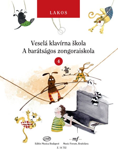 Veselá Klavírna Skola Vol 4 (Slovak-Hungarian edition)