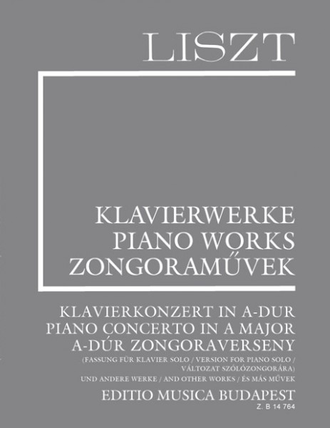 Piano concerto in a major (Suppl.15) (Version for piano solo) and other works