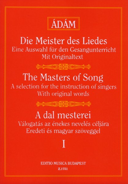 Die Meister des Liedes I werke für alle Stimmgatt werke für alle Stimmgattungen alter italienischer, französischer, deutscher Meister