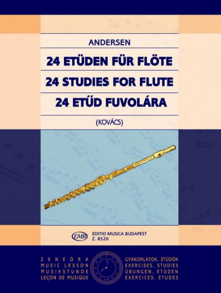 24 Etüden für Flöte op. 15