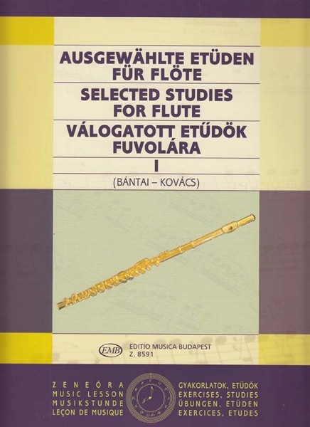 Ausgewählte Etüden für Flöte I Selected Studies for Flute 1
