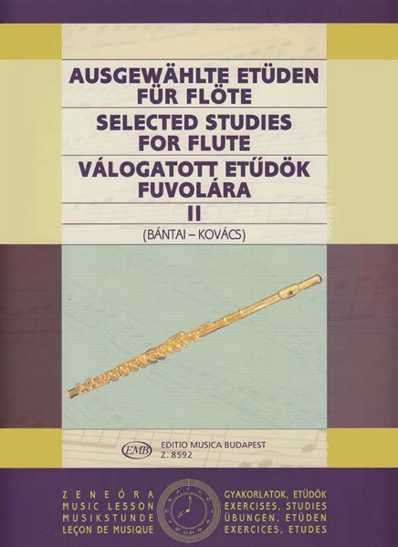 Ausgewählte Etüden für Flöte II Selected Studies for Flute 2