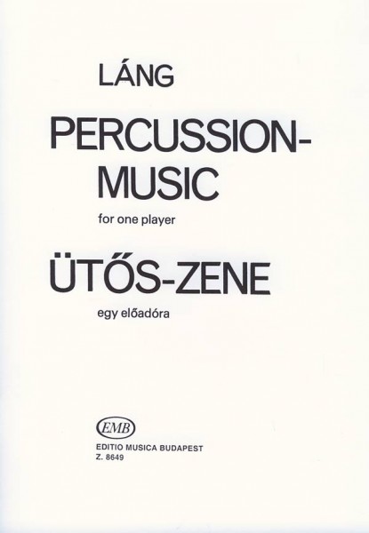 Percussion Music Für Einen Spieler