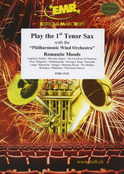 Play The 1st Tenor Saxophone Romantic Moods