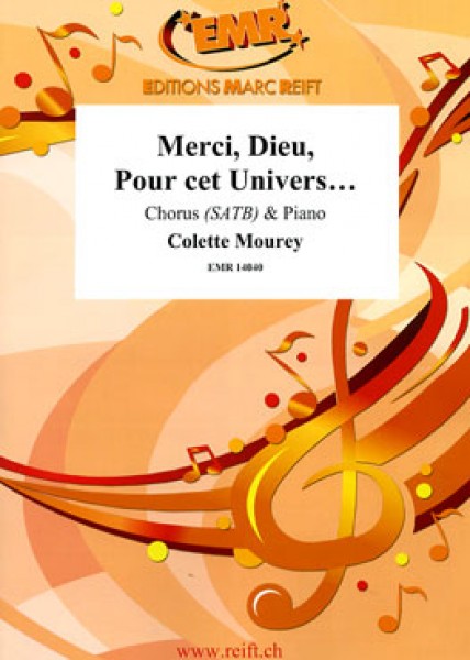Merci, Dieu, Pour cet Univers...