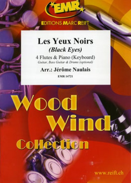 Les Yeux Noirs Guitar, Bass Guitar & Drums optional