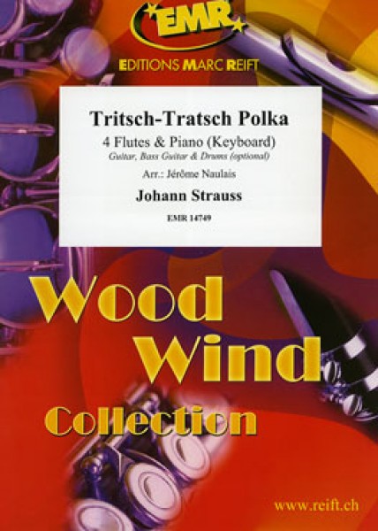 Tritsch-Tratsch Polka Guitar, Bass Guitar & Drums optional