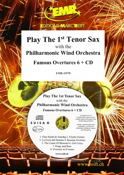 Play The 1st Tenor Saxophone With The Philharmonic Wind Orchestra - Famous Overtures 6