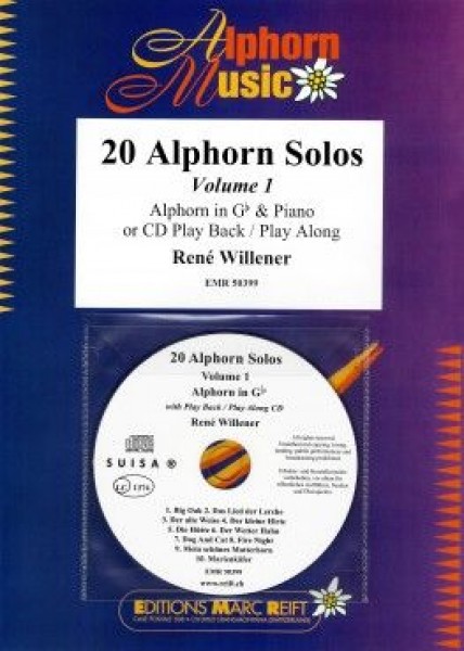 20 Alphorns Solos Volume 1