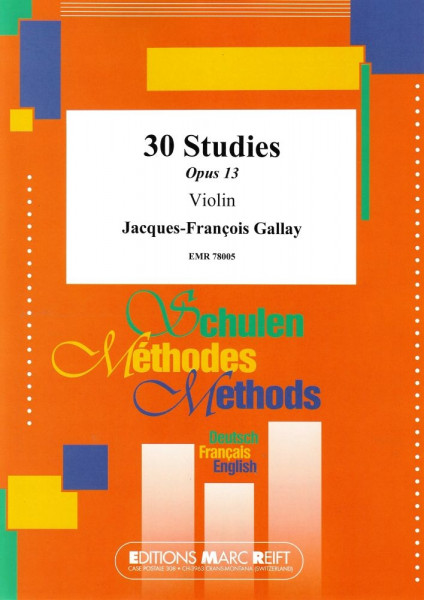 30 Studies Opus 13