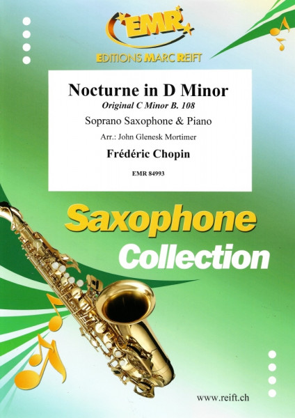 Nocturne in D Minor Original C Minor B. 108