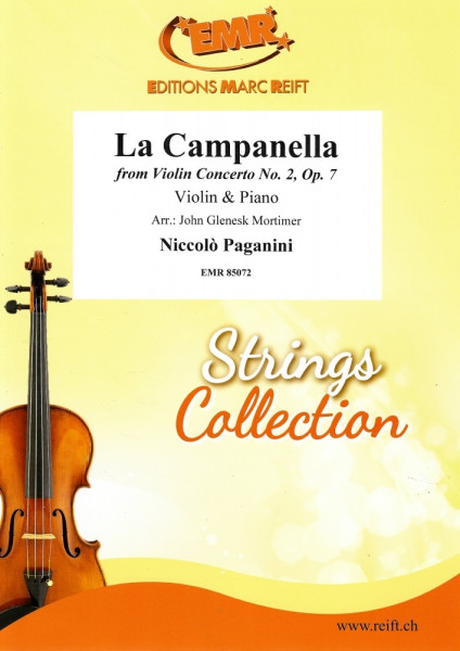 La Campanella from Violin Concerto No. 2, Op. 7