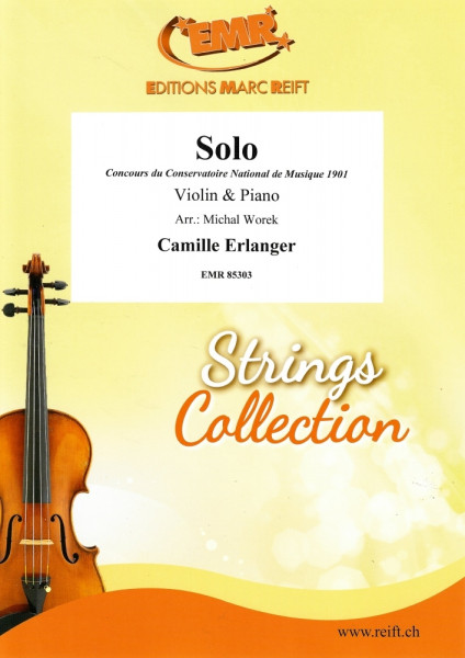 Solo Concours du Conservatoire National de Musique 1901