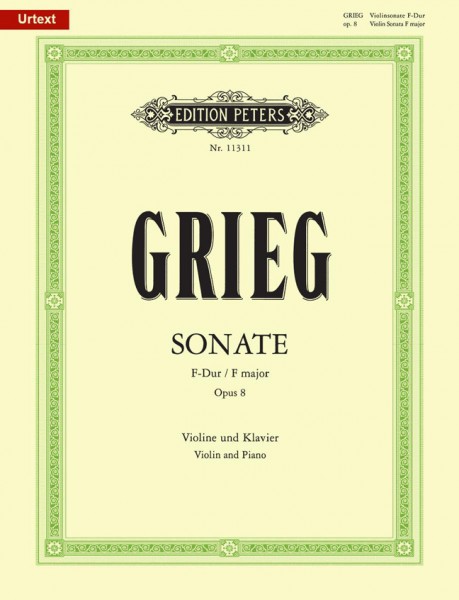Sonata For Violin & Piano No. 1 In F - Op. 8
