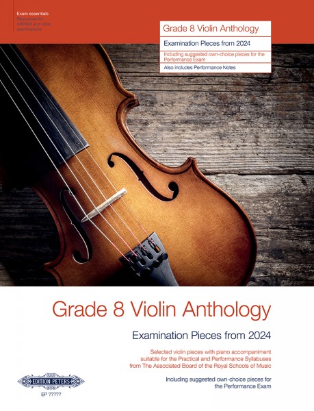 Grade 8 Violin Anthology from 2024 Examination Pieces from 2024