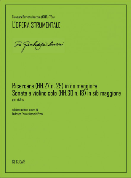 Sonate Per Violino Solo (Hh.27 N. 29 - Hh.30 N. 18)