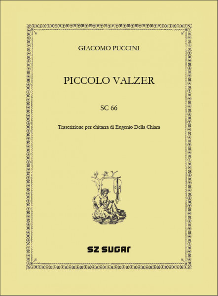 Piccolo valzer (SC 66) Trascrizione per chitarra di Eugenio Della Chiara