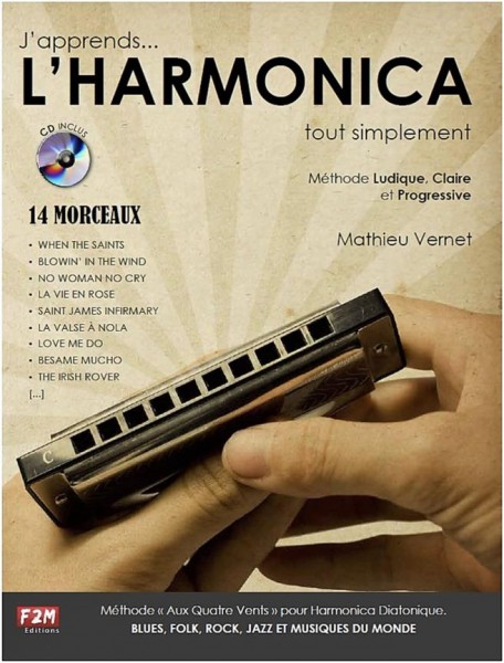 J'apprends... L'Harmonica... tout simplement 14 Morceaux