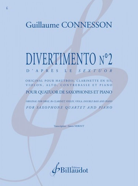 Divertimento No. 2 d'Apres le Sextuor