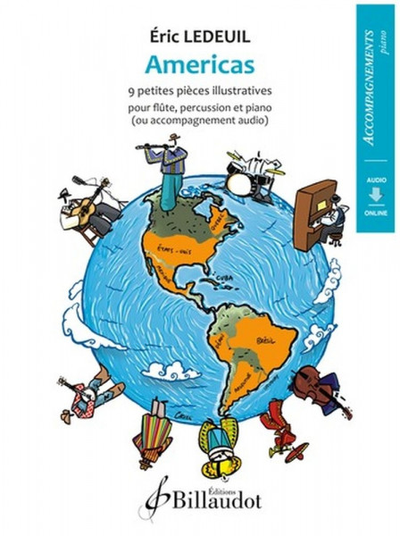 Americas - Accompagnements Piano 9 Petites Pieces Illustratives