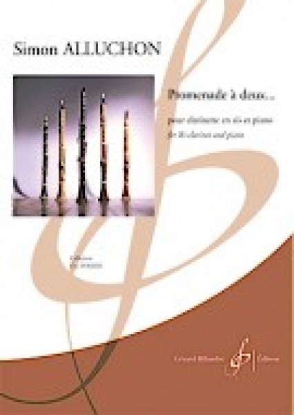Promenade à deux... Original contemporary work for B b clarinet and piano.
