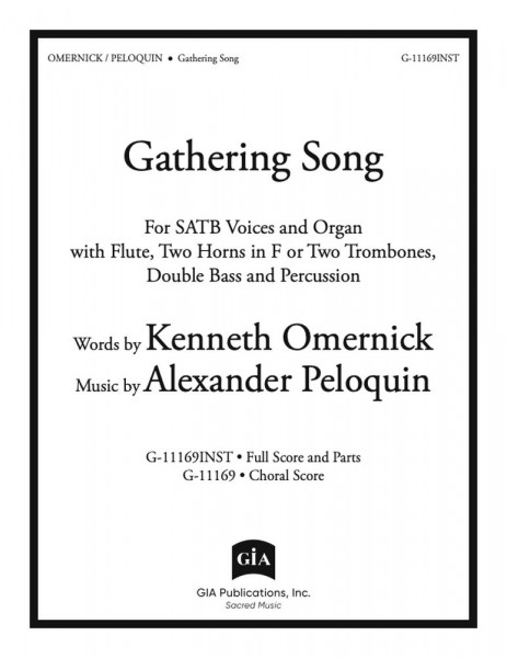 Gathering Song Full Score and Parts