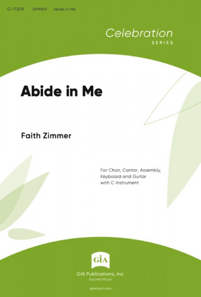 Abide in Me SAB, Cantor and Assembly - Guitar edition