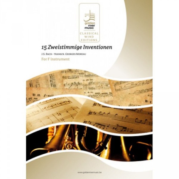 15 Zweistimmige Inventionen - Bb Instrument