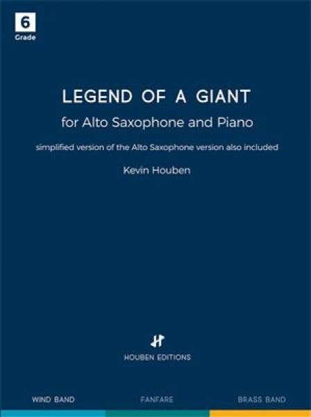 Legend of a Giant for Alto Saxophone & Piano