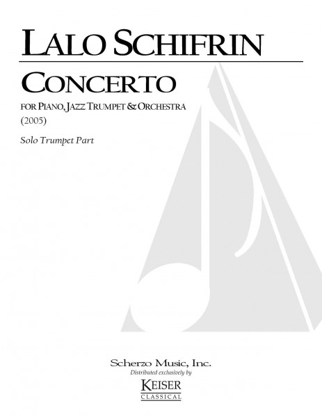 Concerto for Piano, Jazz Trumpet and Orchestra Solo Jazz Trumpet Part