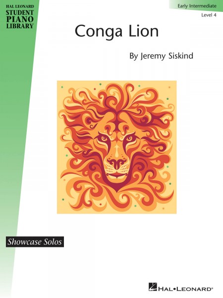 Conga Lion Hal Leonard Student Piano Library Showcase Solos Early Intermediate - Level 4