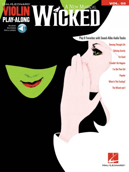 Wicked Violin Play-Along Volume 55