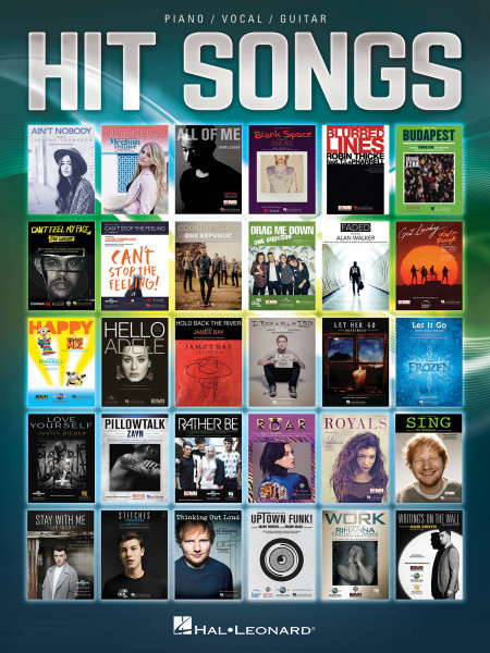Hit Songs Piano, Vocal, Guitar