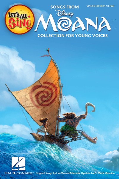 Let's all sing songs from Moana