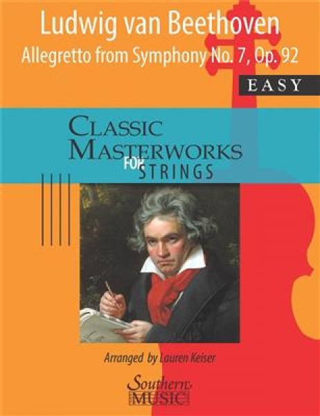 Allegretto from Symphony No. 7, Op. 92 Full Score