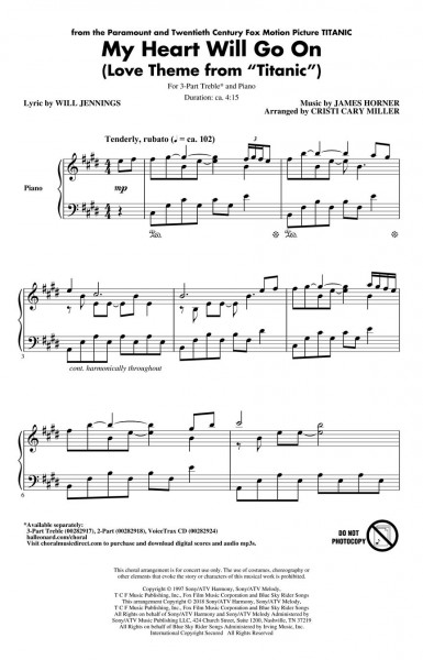 My Heart Will Go On (Love Theme from Titanic) Discovery Level 1