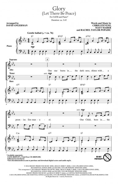 Glory (Let There Be Peace)
