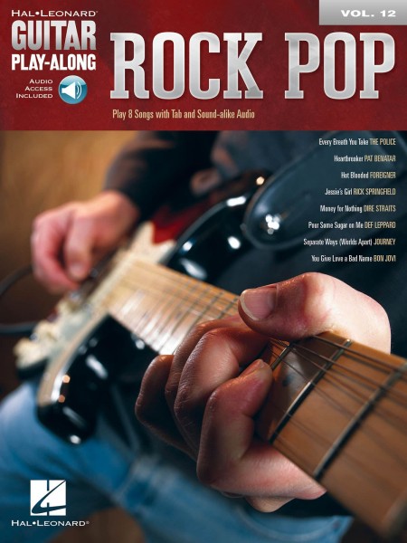 Rock Pop Guitar Play-Along Volume 12