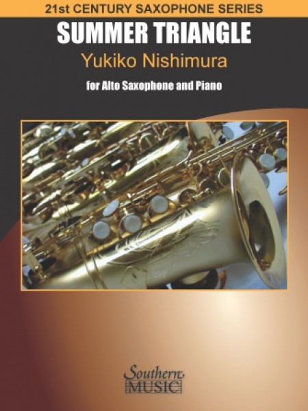 Summer Triangle 21st Century Saxophone Series for Alto Sax and Piano