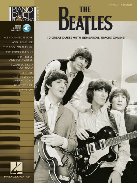 The Beatles Piano Duet Play-Along Volume 4