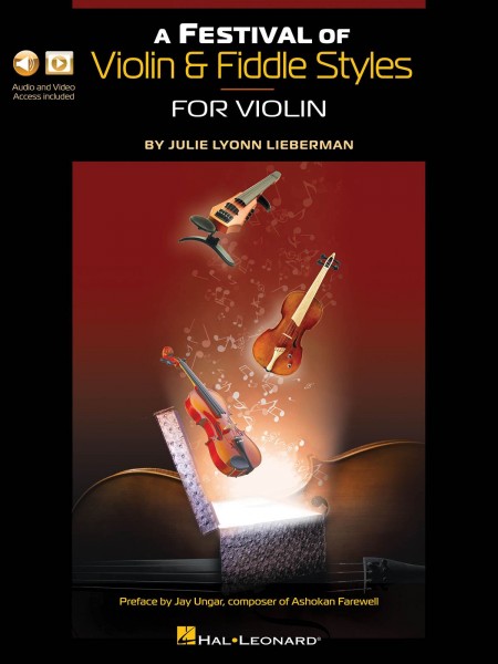 A Festival of Violin & Fiddle Styles for Violin Book with Audio and Video Access