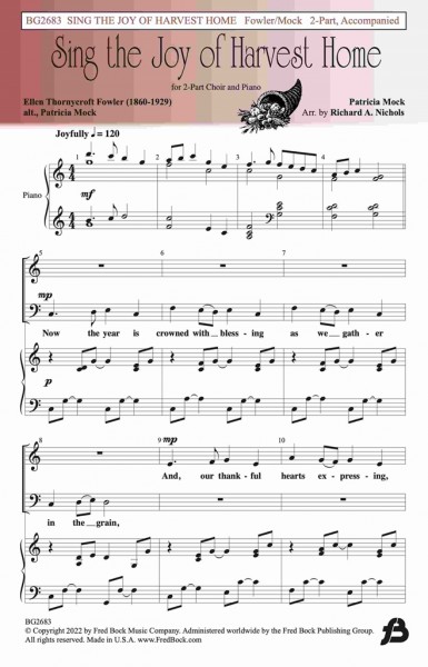 Sing the Joy of Harvest Home